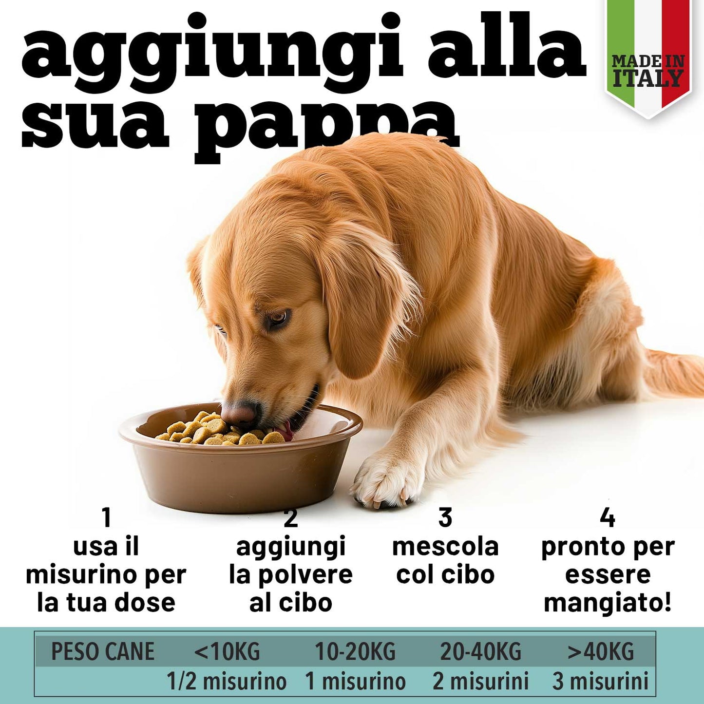 Multivitaminico e minerali in polvere