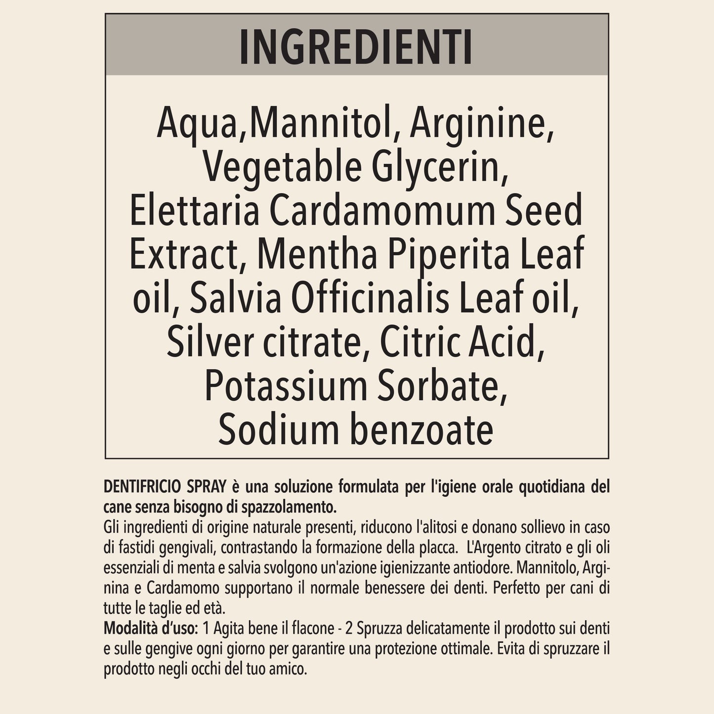 Dentifricio Spray
