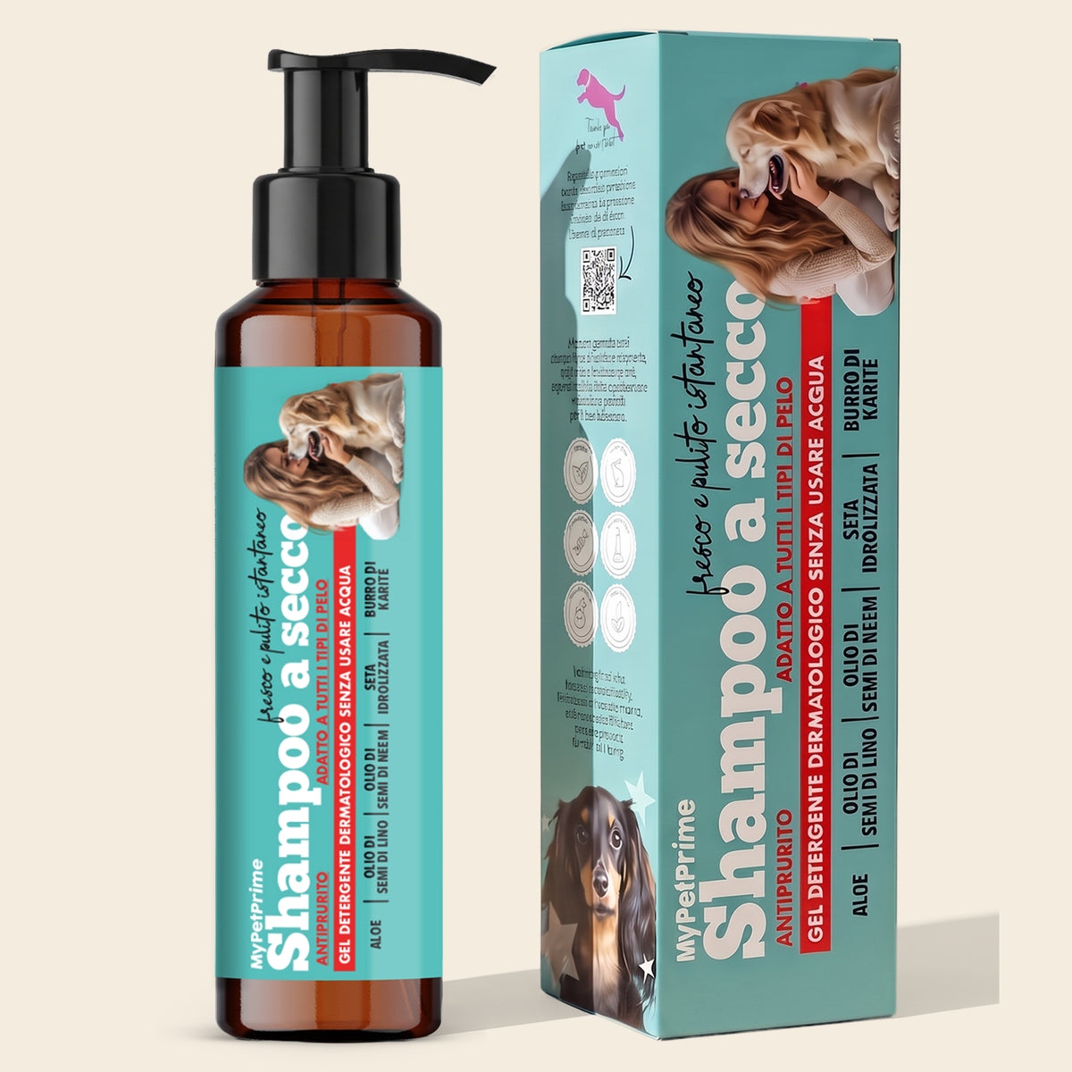 shampoo a secco